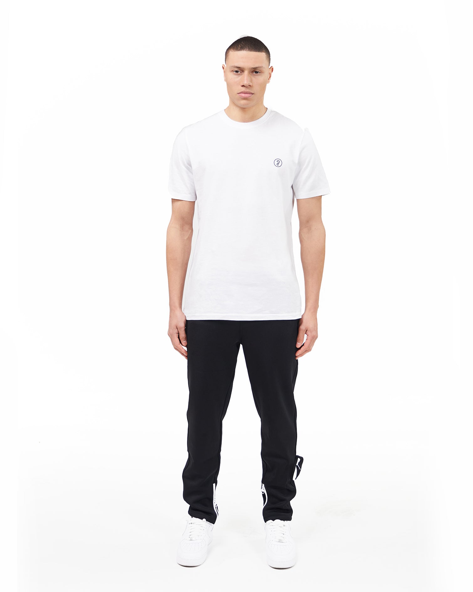White Upside Down Logo T-shirt – PG London